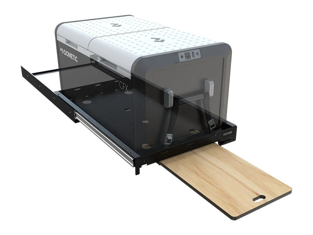 Front Runner Medium Cargo Slide/Fridge Slide for Pickup Truck (55L)