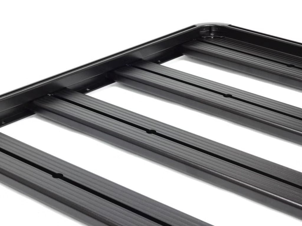 Front Runner Slimline II 3/4 Roof Rack Kit / Tall for SUV – Fits Toyota Land Cruiser 78 Series – 1964mm Black Aluminum Cargo Rack (1PC)