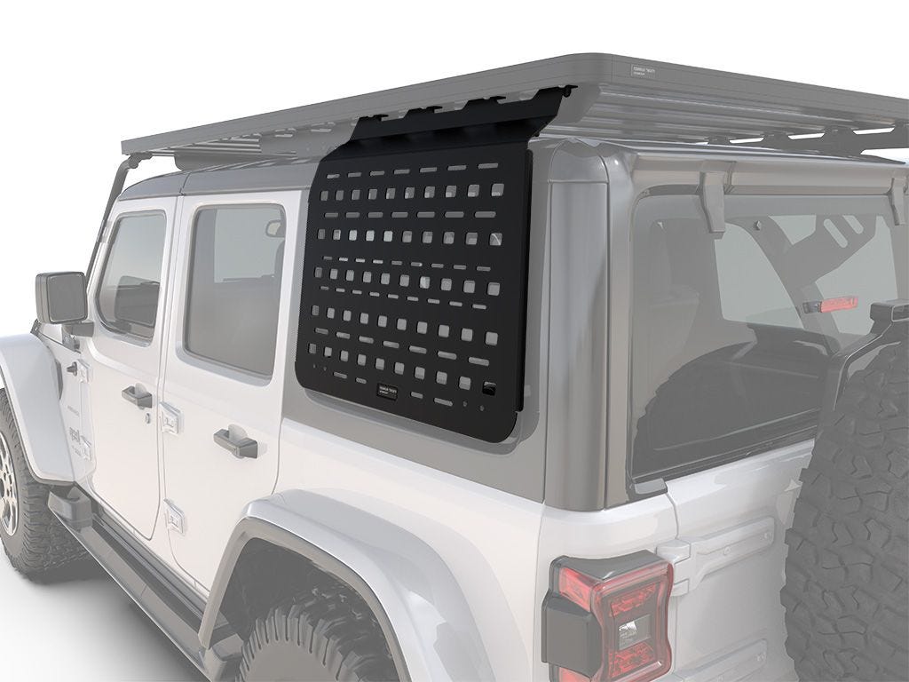 Front Runner Rear Window Molle Panel Kit LHS for Jeep Wrangler JLU 4 Door