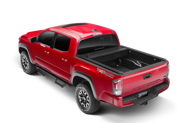 RetraxPRO XR Hard Manual Retractable Tonneau Cover 78.7 In. Fits 2007-21 Tundra Regular/Double Cab No Deck Rail