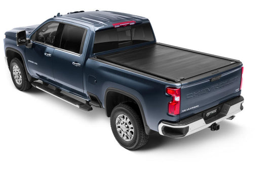 RetraxPRO XR Hard Manual Retractable Tonneau Cover 8' Fits 2020-25 Chevrolet Silverado/GMC Sierra HD 2500/3500