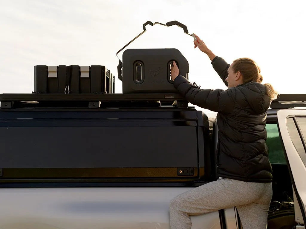 Front Runner Slimline II Rack Kit 1165mm(W) x 752mm(L) for Truck Canopy or Trailer w/OEM Track