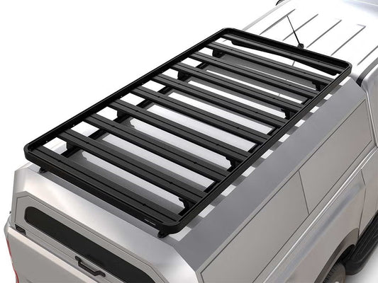 Front Runner Slimline II Rack Kit for Truck Canopy or Trailer – Tall Design, 1475(W) x 2166(L), Black Aluminum