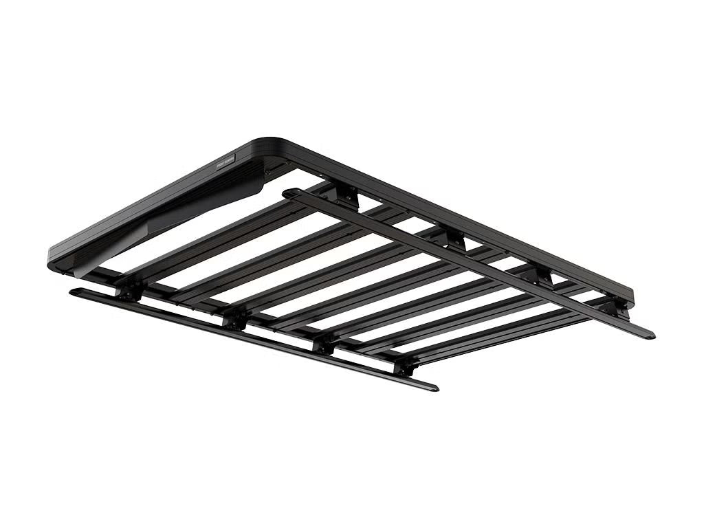 Front Runner Slimline II Rack Kit for Truck Canopy or Trailer – Tall Design, 1475(W) x 1560(L), Black Aluminum