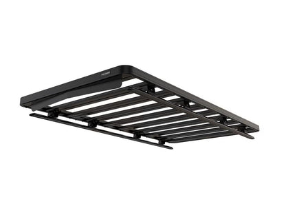 Front Runner Slimline II Rack Kit for Truck Canopy or Trailer – Fits OEM Tracks, Tall Design, 1475(W) x 2368(L), Black Aluminum