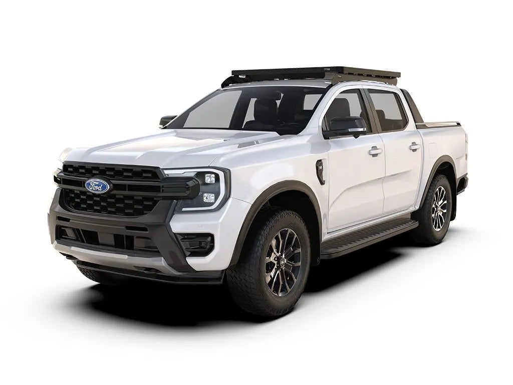Front Runner Slimline II Roof Rack Kit Low Profile 2022-Current Fits Ford Ranger T6.2 Wildtrak/Raptor Double Cab