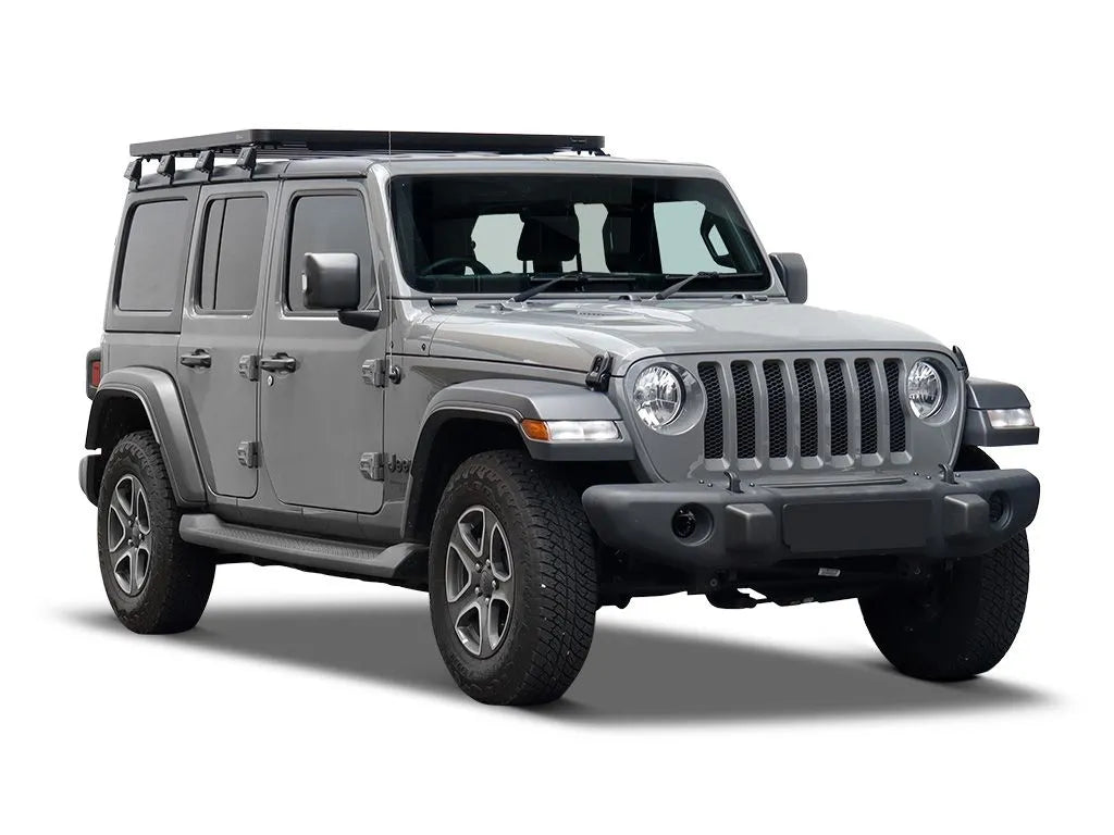 Front Runner Slimline II 1/2 Roof Rack Kit 2018-Current Fits Jeep Wrangler JL 4 Door