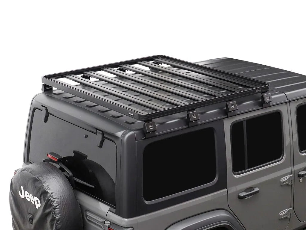 Front Runner Slimline II 1/2 Roof Rack Kit 2018-Current Fits Jeep Wrangler JL 4 Door