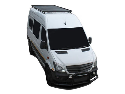 Front Runner Slimline II Roof Rack Kit (Tall) for Van – Fits Volkswagen Crafter – Black Aluminum, Full-Size Cargo Rack (1PC)