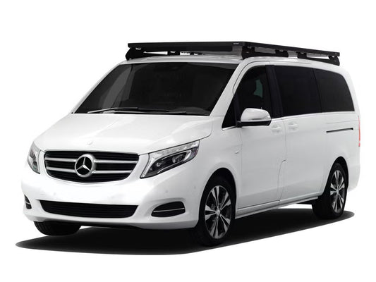 Front Runner Slimline II Roof Rack Kit for Van – Fits 2014–Current Mercedes-Benz V-Class L3 / Metris 135” WB – Black Aluminum, 2772(L) x 1425(W), Full-Size (1PC)