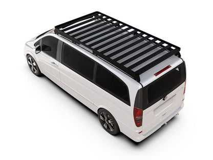 Front Runner Slimline II 1/2 Roof Rack Kit for Van – Fits 2003-2014 Mercedes-Benz Vito Viano L2 – Black Aluminum, 1358(L) x 1425(W), No-Drill Mount (1PC)