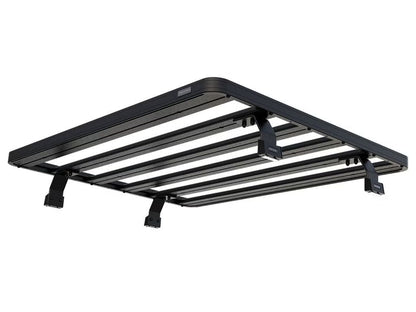 Front Runner Slimline II Load Bed Rack Kit for Pickup with Mountain Top Roll Cover – 1475(W) x 1762(L) – Heavy-Duty Aluminum – Black