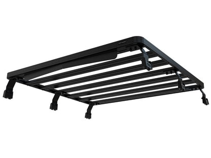 Front Runner Slimline II Load Bed Rack Kit for Truck – Fits Pickup with EGR RollTrac Cover – Black Aluminum, Full-Size Cargo Rack (1PC)