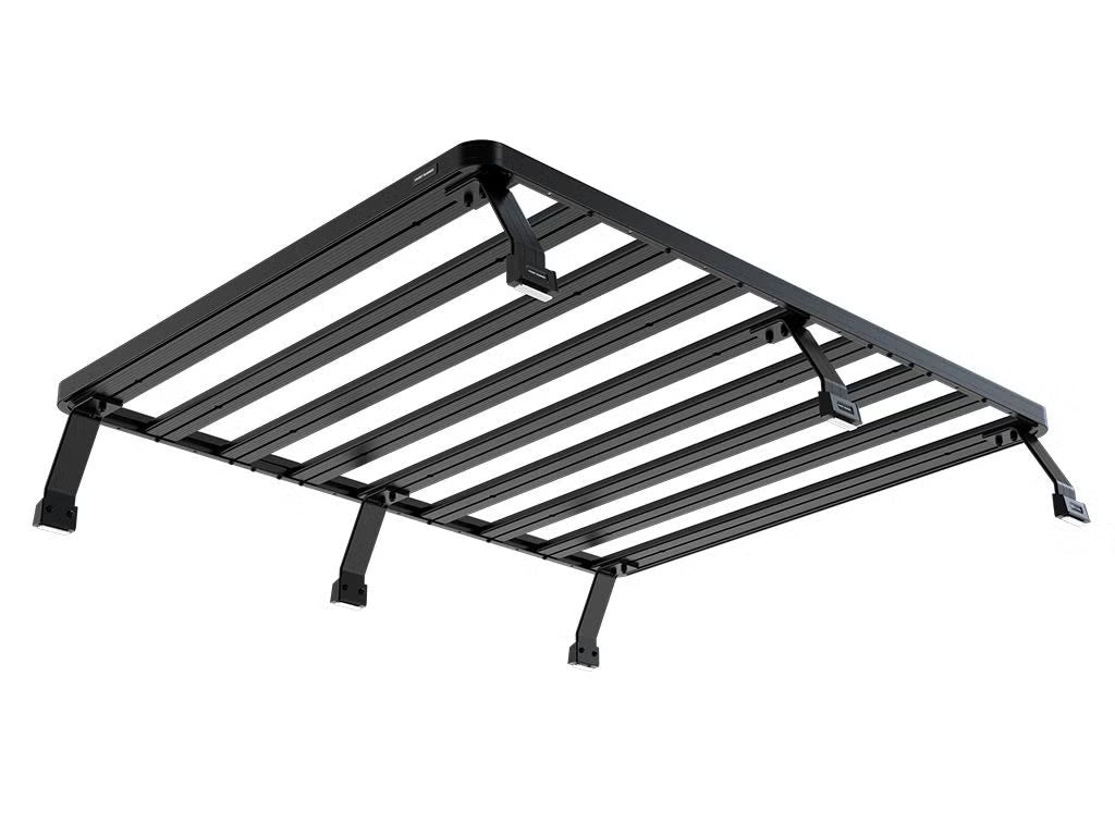 Front Runner Slimline II Load Bed Rack Kit for Truck – Fits Pickup with Roll Top Cover – Black Aluminum, 1475(W) x 1762(L), Tall Design (1PC)