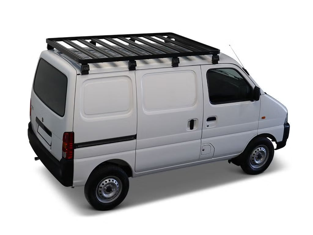 Front Runner Slimline II Roof Rack Kit – Fits Suzuki Eeco (2023–Current) – Black Aluminum, 1255(W) x 1964(L), Full-Size Adventure Roof Rack (1PC)