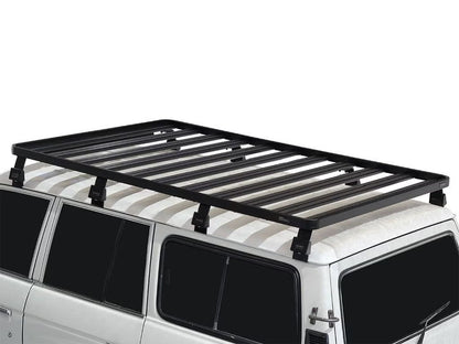 Front Runner Slimline II Roof Rack Kit / Tall for SUV – Fits Toyota Land Cruiser 60 Series – 2166mm Full-Size Black Aluminum Cargo Rack (1PC)