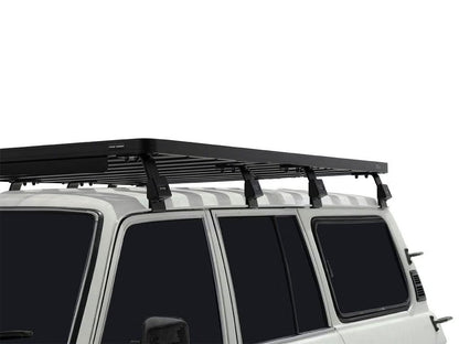 Front Runner Slimline II Roof Rack Kit / Tall for SUV – Fits Toyota Land Cruiser 60 Series – 2166mm Full-Size Black Aluminum Cargo Rack (1PC)