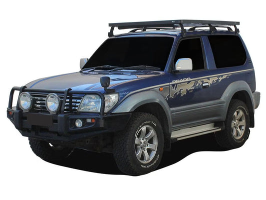 Front Runner Slimline II Roof Rack Kit for SUV – Fits Toyota Prado 90 – Full-Size 1762mm Black Aluminum Cargo Rack (1PC)