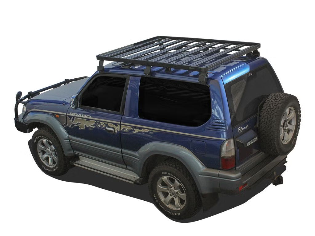 Front Runner Slimline II Roof Rack Kit for SUV – Fits Toyota Prado 90 – Full-Size 1762mm Black Aluminum Cargo Rack (1PC)
