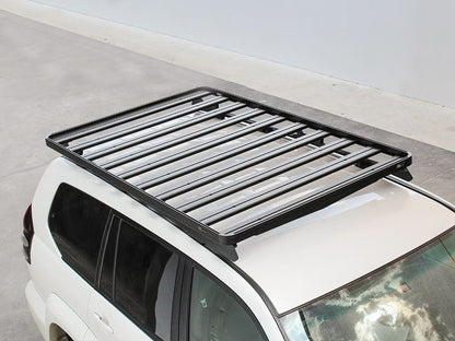 Front Runner Slimline II Roof Rack Kit for SUV – Fits Toyota Prado 120 – Full-Size 1964mm Black Aluminum Cargo Rack (1PC)