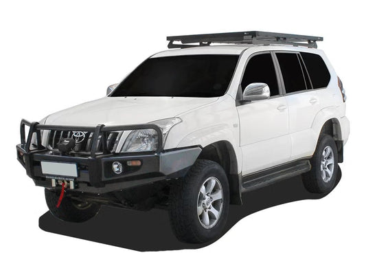 Front Runner Slimline II Roof Rack Kit for SUV – Fits Toyota Prado 120 – Full-Size 1964mm Black Aluminum Cargo Rack (1PC)