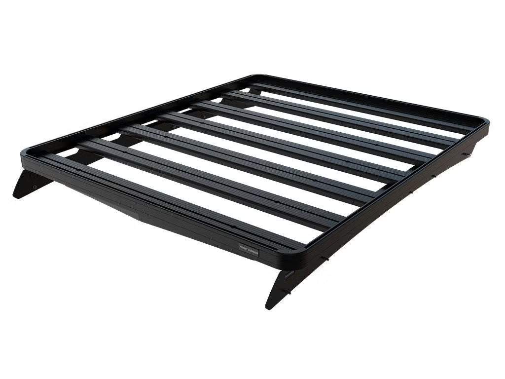 Front Runner Slimline II Roof Rack Kit for SUV – Fits 2019-Current Toyota RAV4 Adventure / TRD Off-Road – Black Aluminum Full-Size Rack (1PC)