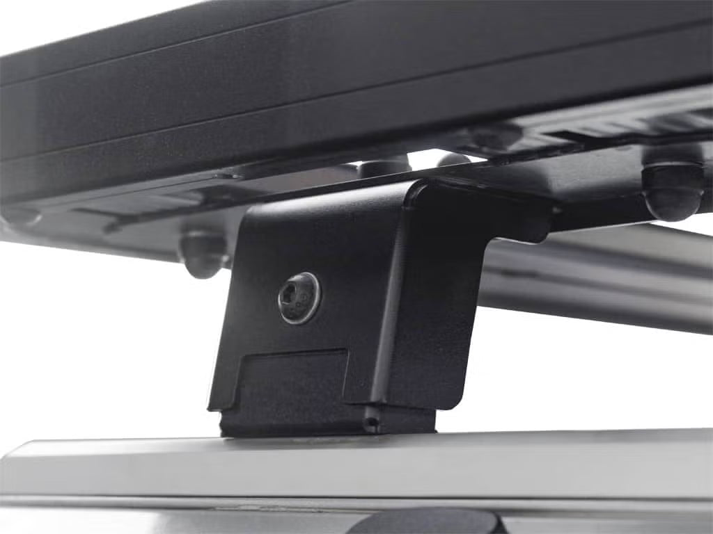 Front Runner Slimline II Rack Kit for Truck Canopy or Trailer – Tall Design, 1475(W) x 1964(L), Black Aluminum