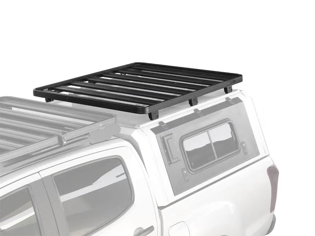 Front Runner Slimline II Rack Kit for Truck Canopy or Trailer – Tall, 1425(W) x 2166(L), Black Aluminum