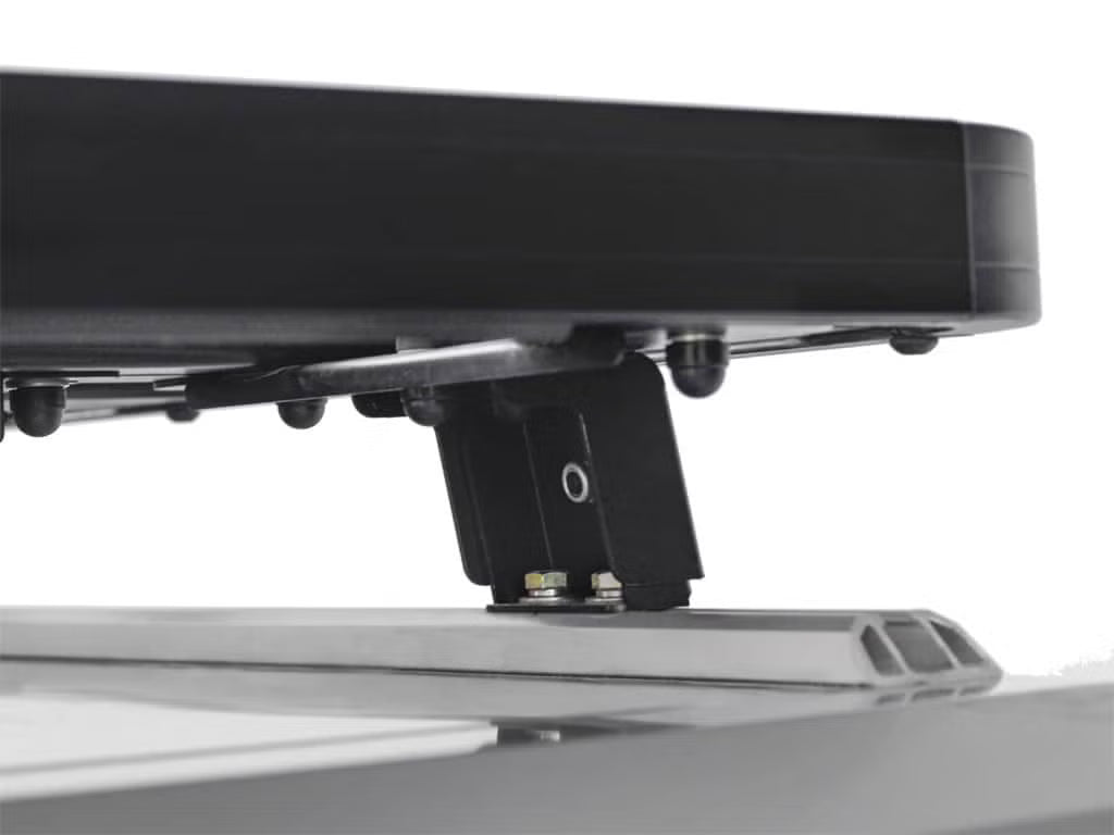 Front Runner Slimline II Rack Kit for Truck Canopy or Trailer – Tall Design, 1475(W) x 1964(L), Black Aluminum