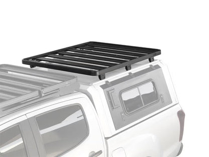 Front Runner Slimline II Rack Kit for Truck Canopy or Trailer – Fits OEM Tracks, Tall Design, 1475(W) x 2166(L), Black Aluminum