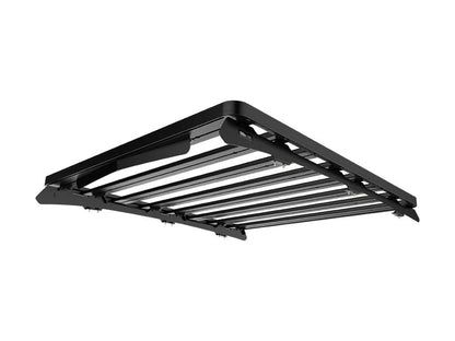 Front Runner Slimline II Roof Rack Kit for Truck – Fits 2007-2021 Toyota Tundra Crew Max – Black Aluminum, Low-Profile Cargo Rack (1PC)