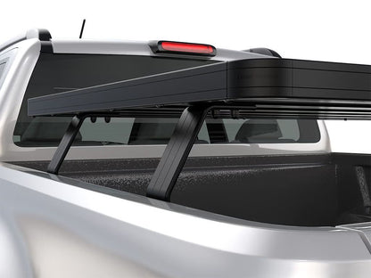 Front Runner Slimline II Load Bed Rack Kit for Truck – Fits 1999-Current Toyota Tundra Crew Max Pickup – Black Aluminum, Full-Size Cargo Rack (1PC)