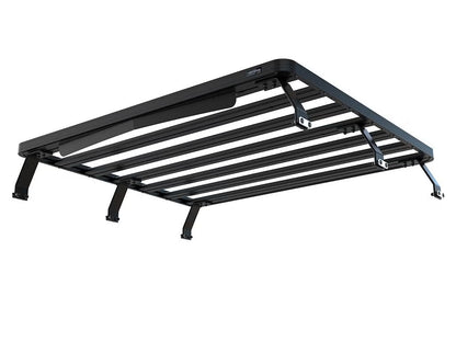 Front Runner Slimline II Load Bed Rack Kit – Fits Toyota Tundra CrewMax 5.5’ (2007-Current) – Full-Size Cargo Rack, Black Aluminum (1PC)