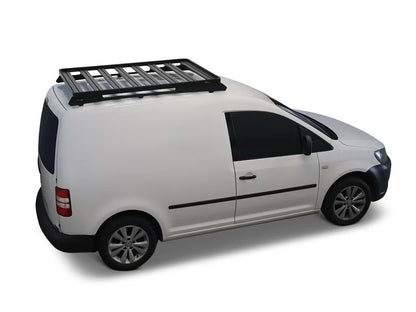 Front Runner Slimline II Roof Rack Kit for Van – Fits 2015–2020 Volkswagen Caddy SWB – Black Aluminum, Full-Size, No-Drill Install (1PC)