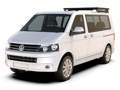 Front Runner Slimline II 1/2 Roof Rack Kit for Van – Fits 2003–2015 Volkswagen T5 Transporter SWB – Black Aluminum, No-Drill Install (1PC)
