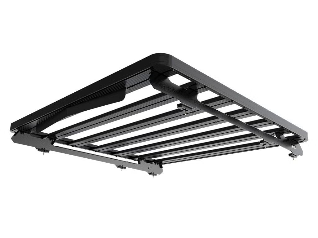 Front Runner Slimline II 1/2 Roof Rack Kit for Van – Fits 2003–2015 Volkswagen T5 Transporter LWB – Black Aluminum, No-Drill Install (1PC)