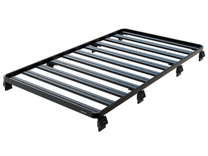 Front Runner Slimline II Roof Rack Kit for Wagon – Fits 1974–1993 Volvo 200 Series 4-Door – Black Aluminum, Full-Size, No-Drill Install (1PC)