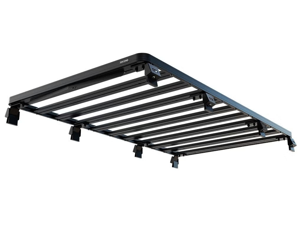 Front Runner Slimline II Roof Rack Kit for Wagon – Fits 1974–1993 Volvo 200 Series 4-Door – Black Aluminum, Full-Size, No-Drill Install (1PC)