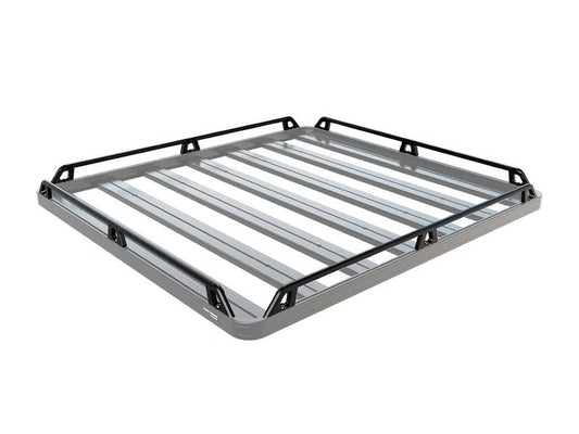 Front Runner Expedition Perimeter Rail Kit for Roof Rack – Fits 1358mm(L) x 1255mm(W) Slimline II – Black Aluminum, Safari-Style Design (1PC)