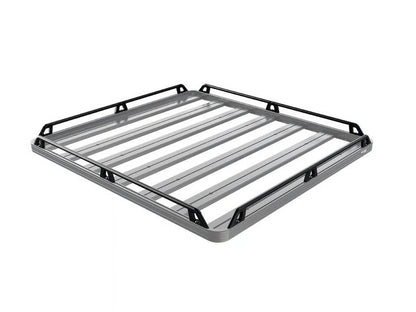 Front Runner Expedition Perimeter Rail Kit for Roof Rack – Fits 1358mm(L) x 1255mm(W) Slimline II – Black Aluminum, Safari-Style Design (1PC)