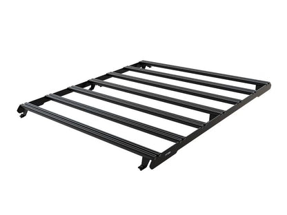 Front Runner Slimsport Rack Kit for Truck – Fits 5.5’ Canopy/Cap/Trailer – Black Aluminum, 1350(L) x 1211(W), Low-Profile Design (1PC)