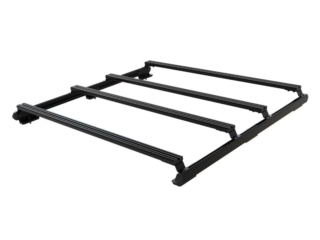 Front Runner Slimpro Canopy Rack Kit for Truck – Fits 1170mm Canopy – Black Aluminum, 1335(W) x 1170(L), Heavy-Duty Compact Design (1PC)