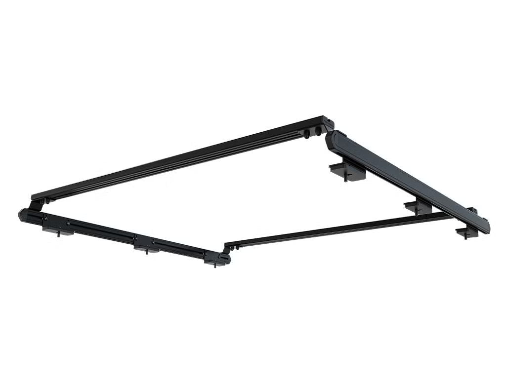 Front Runner Slimpro Canopy Rack Kit for Truck – Fits 970mm Canopy – Black Aluminum, 1335(W) x 970(L), Compact Heavy-Duty Design (1PC)