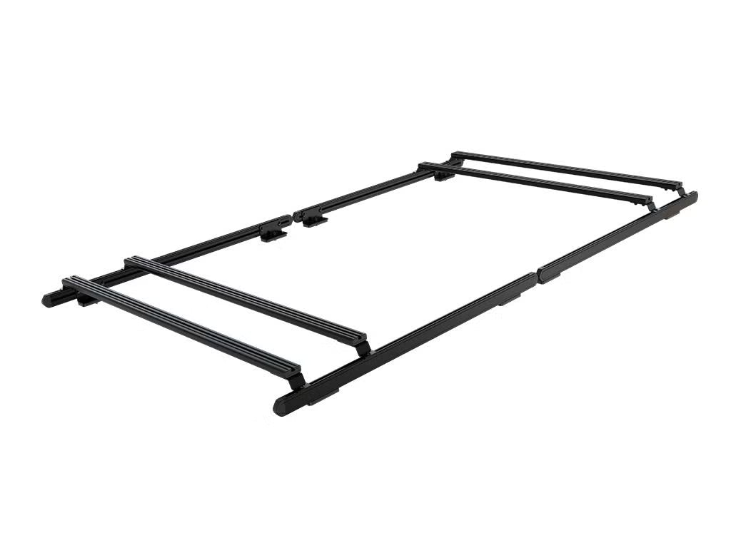 Front Runner Slimpro Canopy Rack Kit for Truck – Fits 2430mm Canopy – Black Aluminum, 1335(W) x 2400(L), Heavy-Duty Design (1PC)