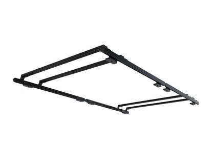 Front Runner Slimpro Canopy Rack Kit for Truck – Fits 2430mm Canopy – Black Aluminum, 1335(W) x 2400(L), Heavy-Duty Design (1PC)