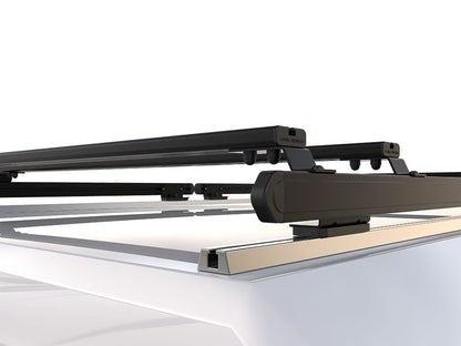 Front Runner Slimpro Canopy Rack Kit for Truck – Fits 2430mm Canopy – Black Aluminum, 1335(W) x 2400(L), Heavy-Duty Design (1PC)