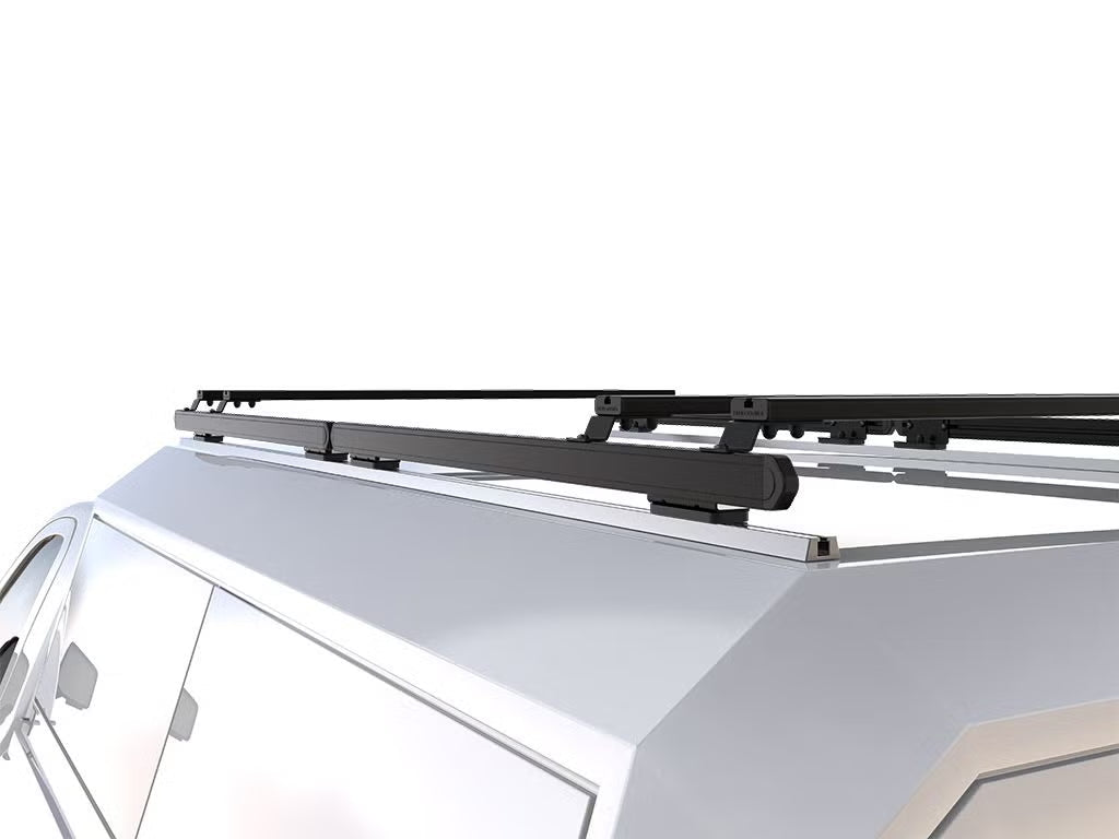 Front Runner Slimpro Canopy Rack Kit for Truck – Fits 2430mm Canopy – Black Aluminum, 1335(W) x 2400(L), Heavy-Duty Design (1PC)