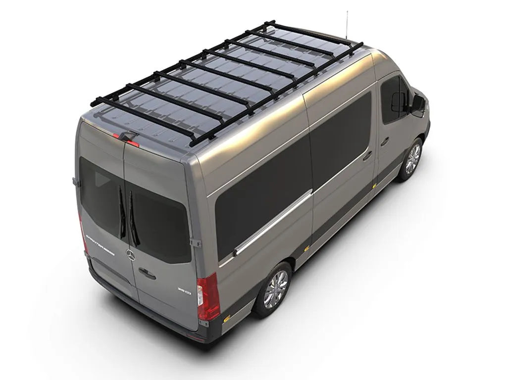 Front Runner Slimpro Van Rack Kit 2006-Current Fits Mercedes-Benz Sprinter (L2H2/144" MWB/High Roof)
