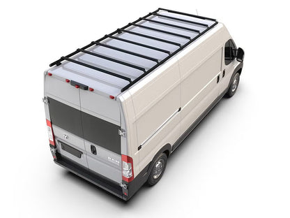 Front Runner Slimpro Roof Rack Kit for Van – Fits 2014-Current RAM ProMaster 2500 (136” WB / High Roof) – Black Aluminum Adjustable Mount (1PC)
