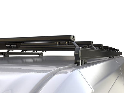 Front Runner Slimpro Roof Rack Kit for Van – Fits 2014-Current RAM ProMaster 2500 (136” WB / High Roof) – Black Aluminum Adjustable Mount (1PC)